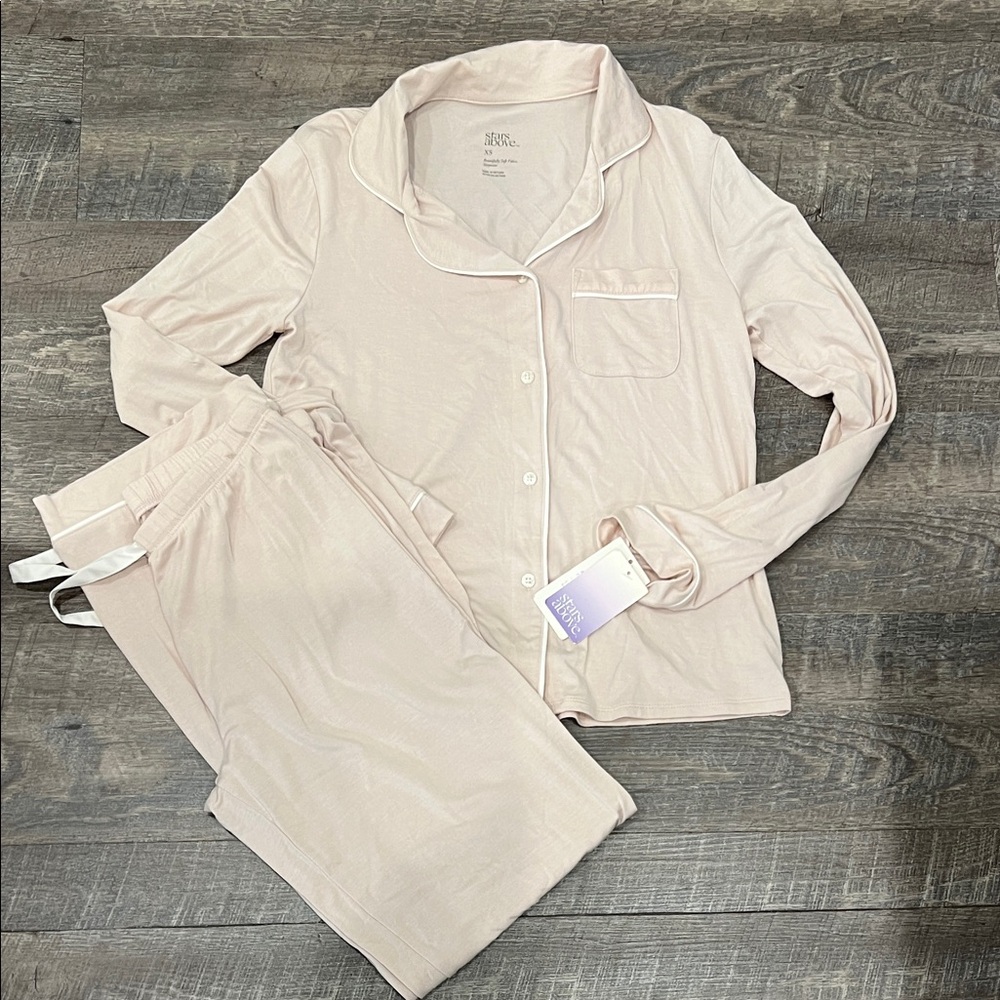 Stars Above Blush Pajama Set